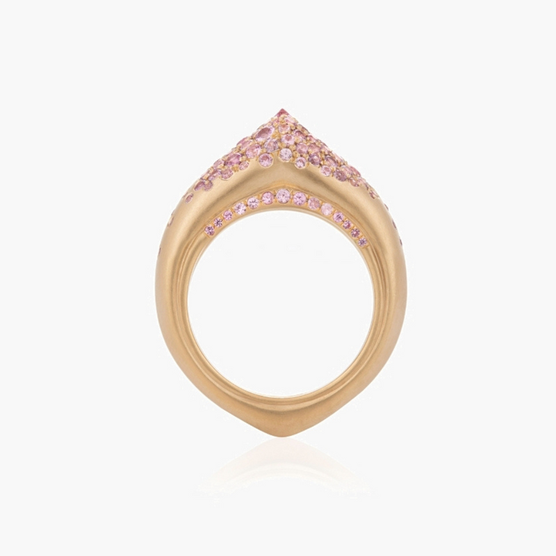 THE ARCH STRIPE SELF LOVE BIG FULL RING