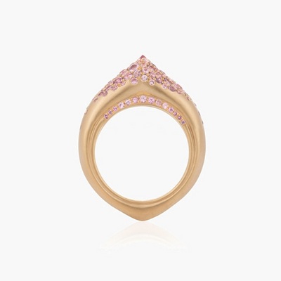 THE ARCH STRIPE SELF LOVE BIG FULL RING