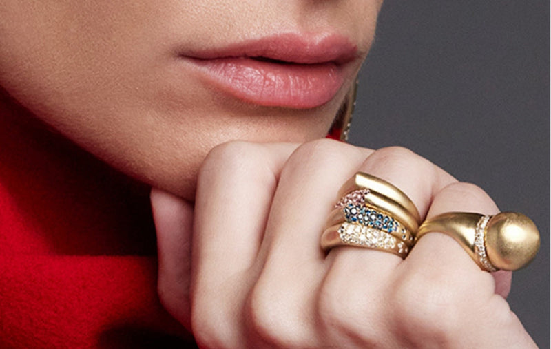 THE ARCH COURAGE STRIPE SMALL RING