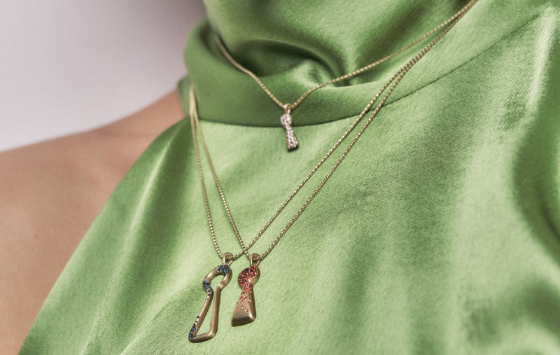 UNLOCK HAPPINESS SMALL NECKLACE