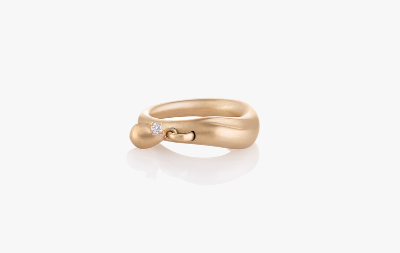 WAVE OF JOY CHARM DROP RING