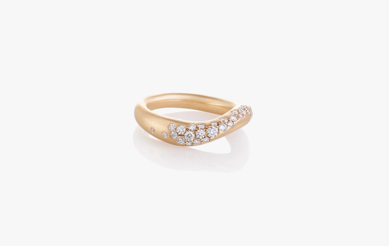 WAVE OF JOY STRIPE THIN RING