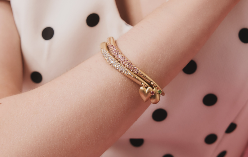 WAVE OF JOY CHARM LOVE CUFF