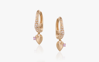 WAVE OF JOY CHARM LOVE EARRING