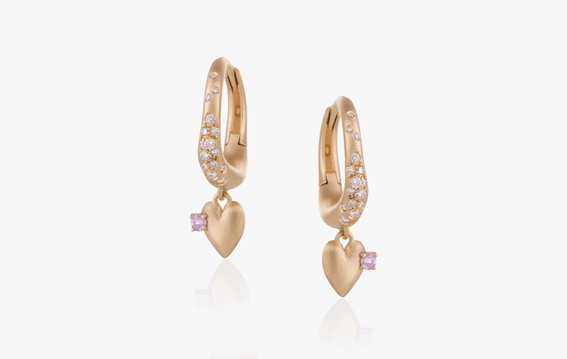 WAVE OF JOY CHARM LOVE EARRING