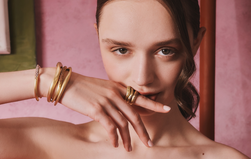 WAVE OF JOY STRIPE THIN RING