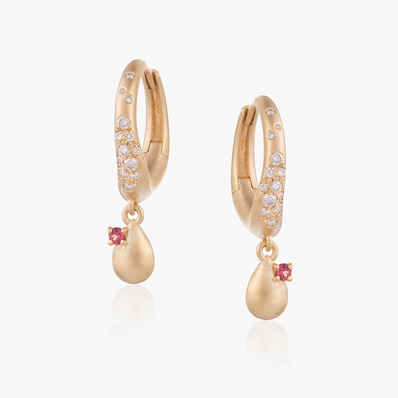 WAVE OF JOY CHARM DROP EARRING