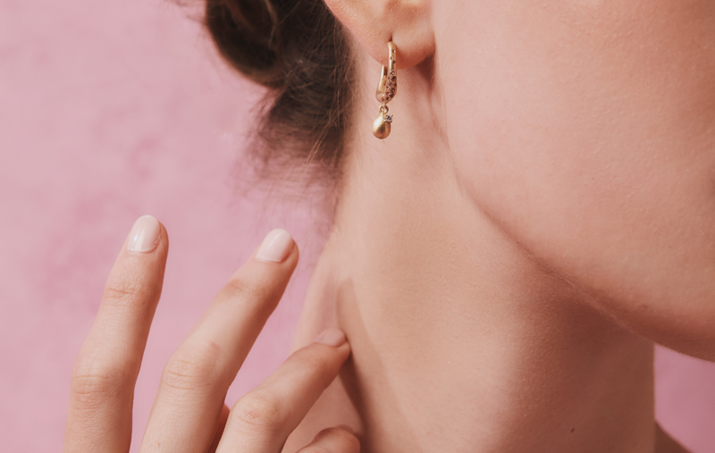 WAVE OF JOY CHARM DROP EARRING