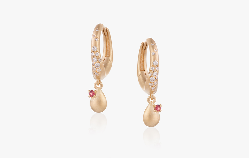 WAVE OF JOY CHARM DROP EARRING