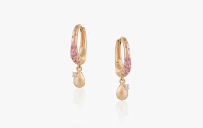WAVE OF JOY CHARM DROP EARRING