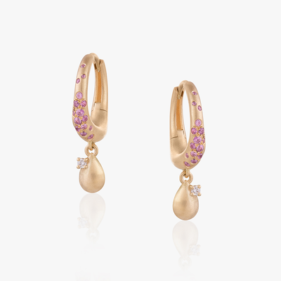 WAVE OF JOY CHARM DROP EARRING