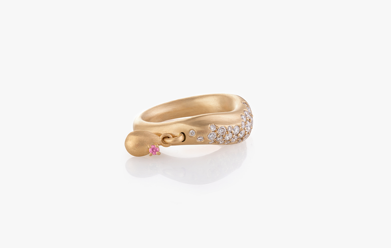 WAVE OF JOY CHARM DROP RING