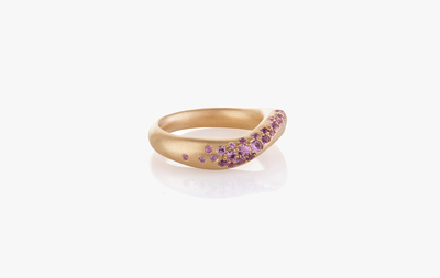 WAVE OF JOY STRIPE THIN RING