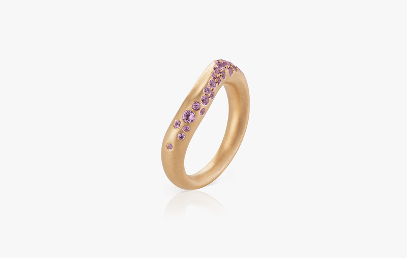 WAVE OF JOY STRIPE THIN RING