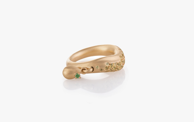 WAVE OF JOY CHARM DROP RING