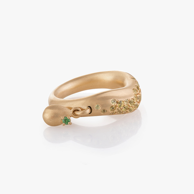 WAVE OF JOY CHARM DROP RING