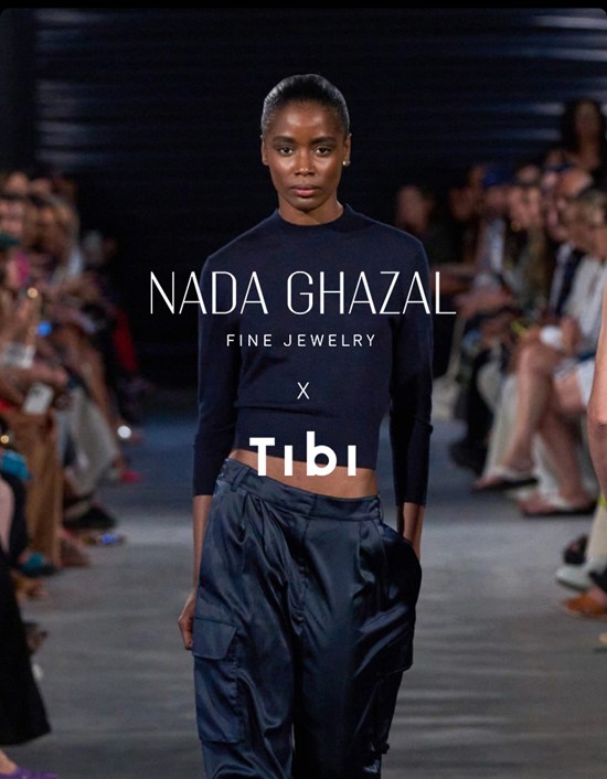 NADA GHAZAL X TIBI COLLABORATION - SHEER