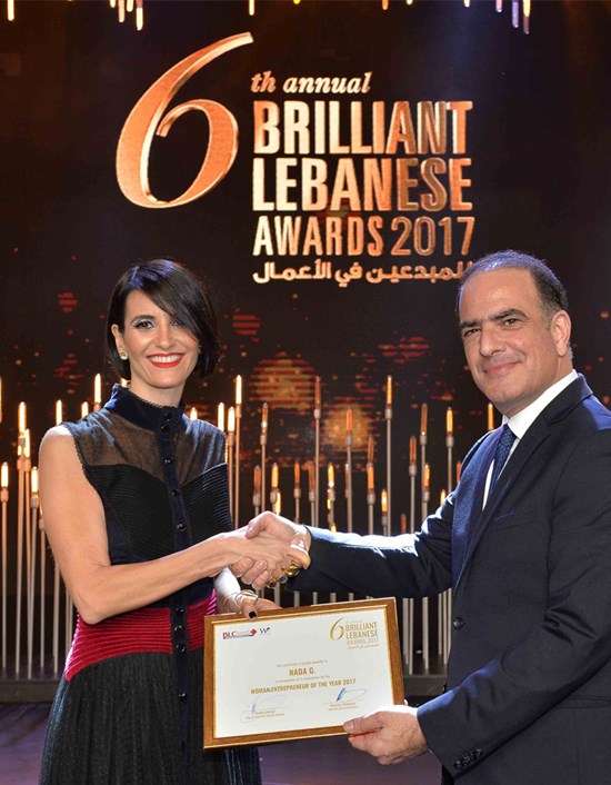 Nada Ghazal Wins Woman Entrepreneur